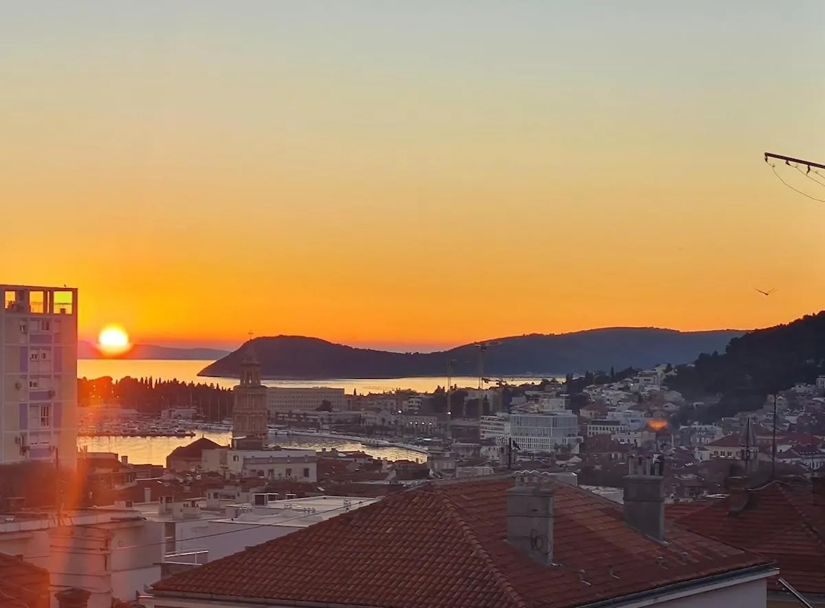 Apartmán Beautiful Sea View, Free Parking, Centre Of Split Chorvatsko