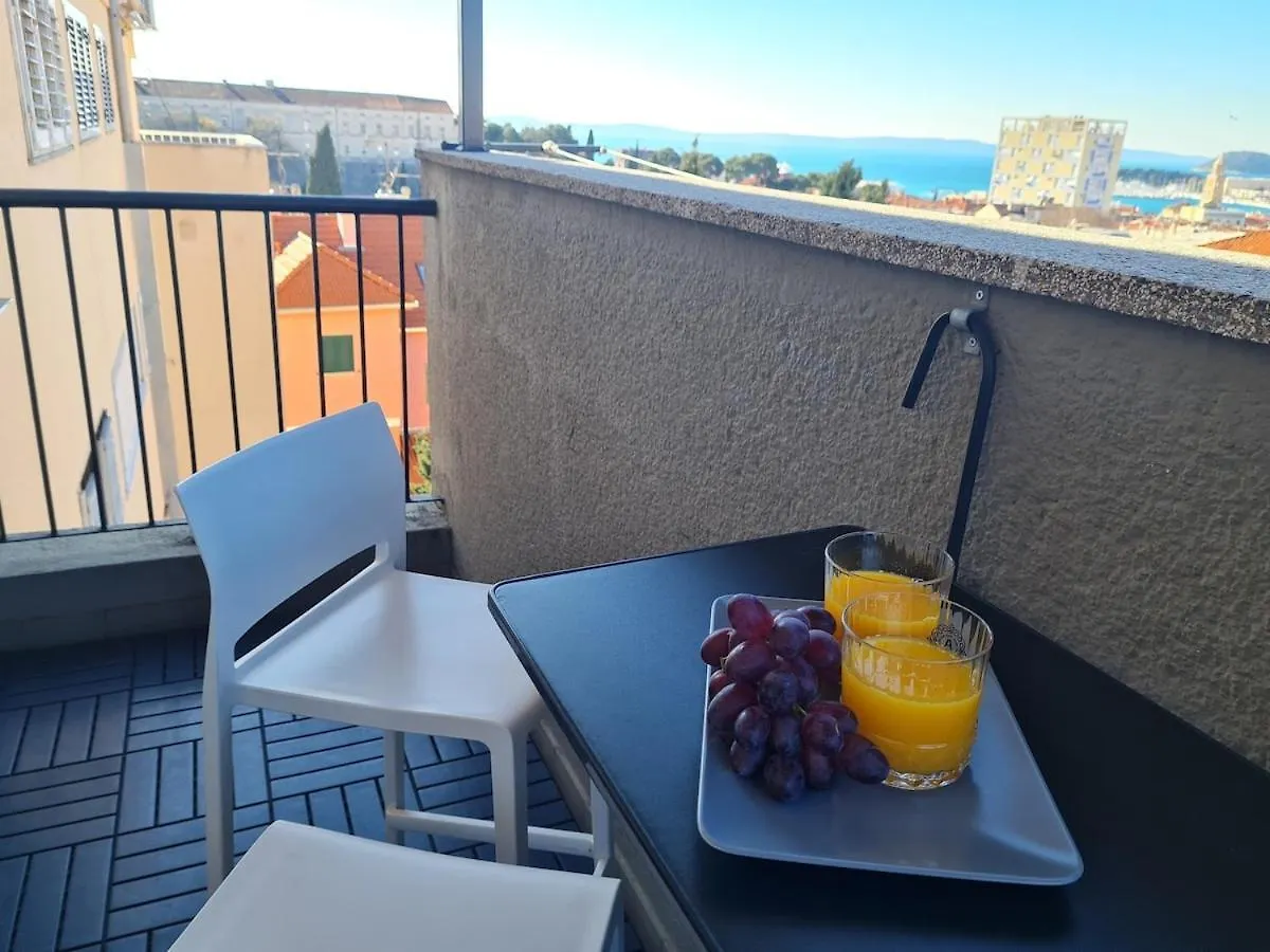 Beautiful Sea View, Free Parking, Centre Of Split Apartment